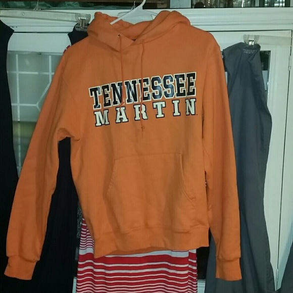orange martin hoodie